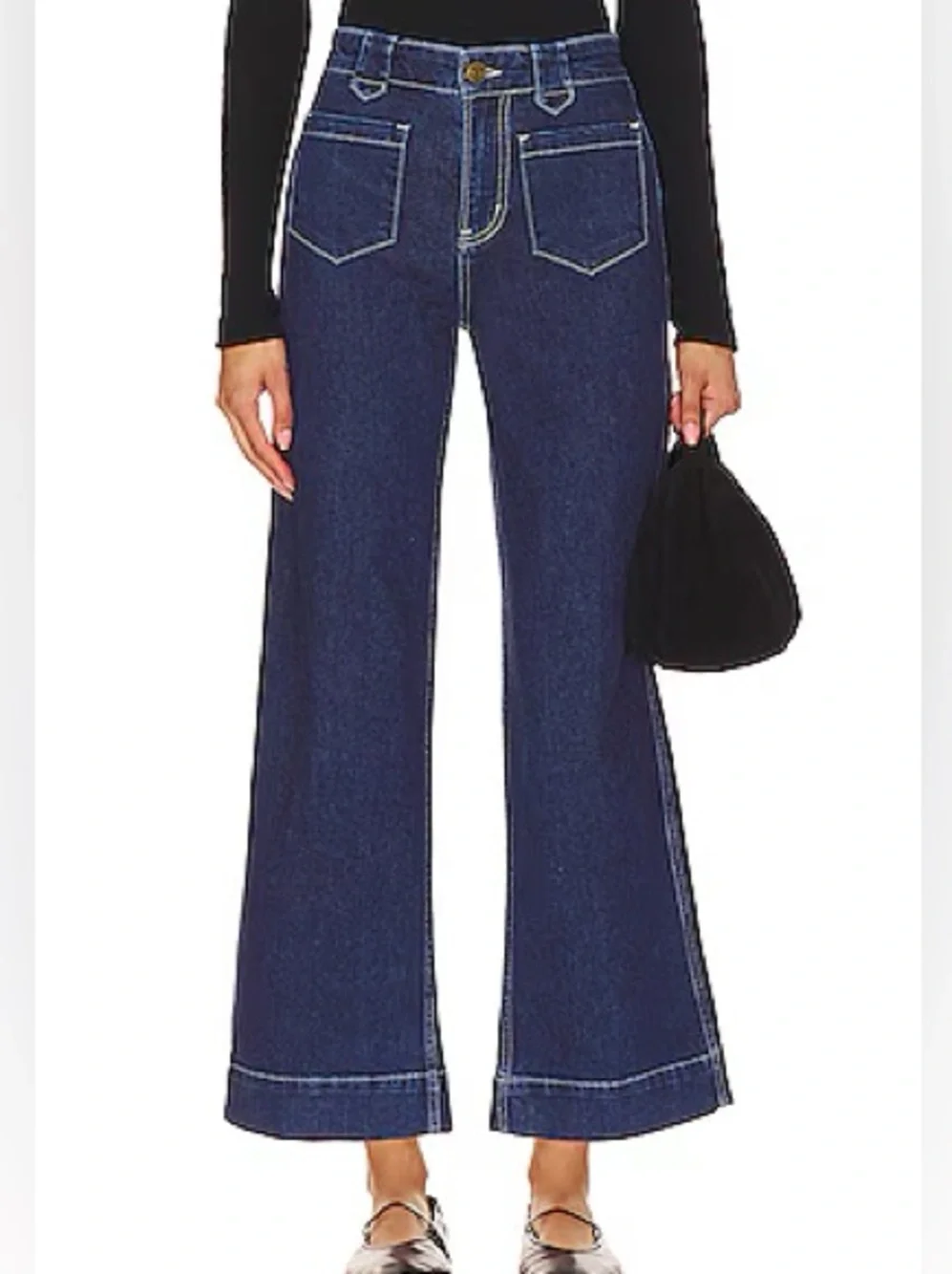 FRAME Utility Relaxed Straight Jeans in Gabriel
